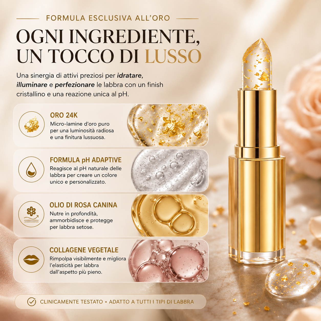 Aurum 24K Lipstick